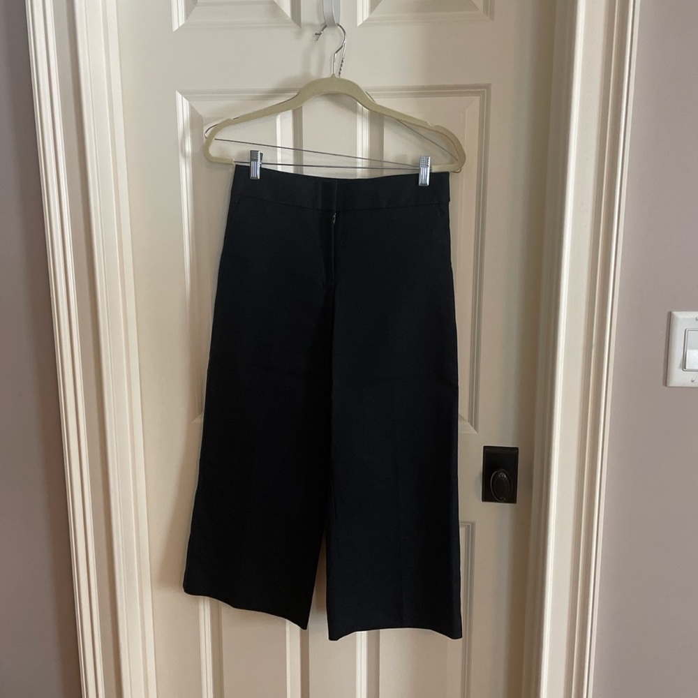 Black wide leg